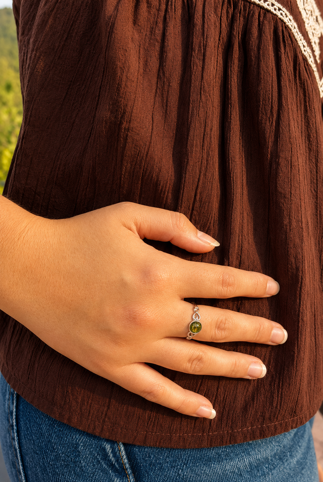 Anillo Jade
